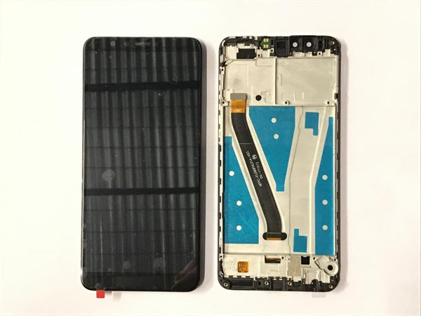 LCD Pantalla Huawei Y9 (2018) Enjoy 8 Plus Completa Outlet - Negra con Marco