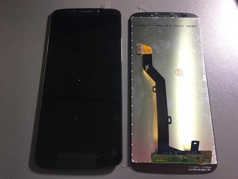 LCD Pantalla Motorola G6 Play Completa - Negra Sin Marco