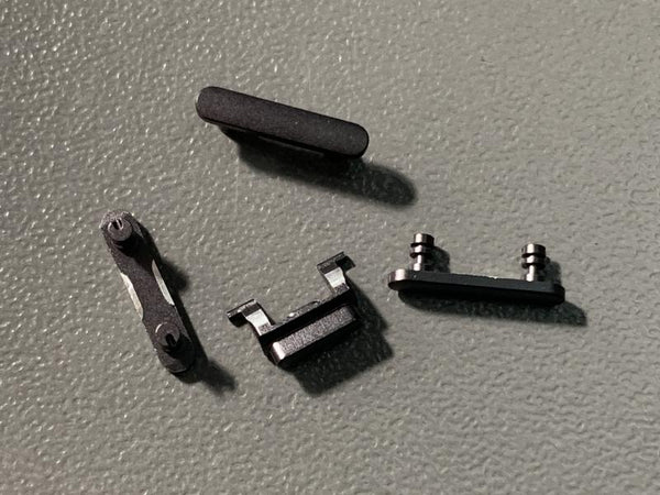 Juego Botones Laterales Volumen Silencio Bloqueo Encendido Iphone 8G 4.7 - Negro