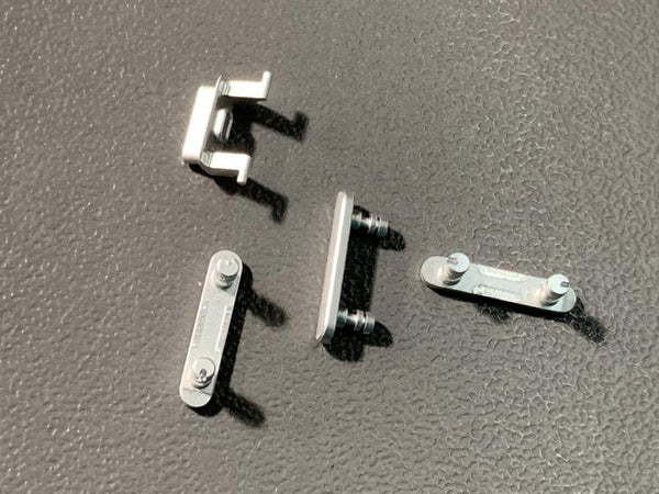 Juego Botones Laterales Volumen Silencio Bloqueo Encendido Iphone 8G 4.7 - Plateado