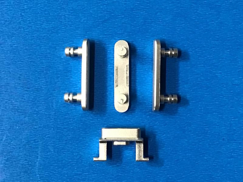 Juego Botones Laterales Volumen Silencio Bloqueo Encendido Iphone 8G 4.7 - Plateado