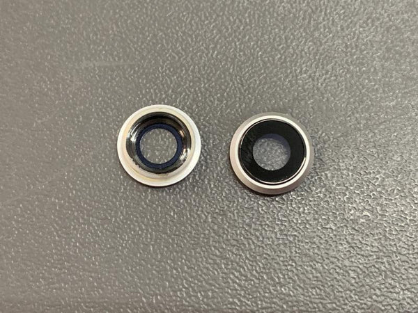 Lente Camara Iphone 8G 4.7 Se 2020 - Plateado con Marco