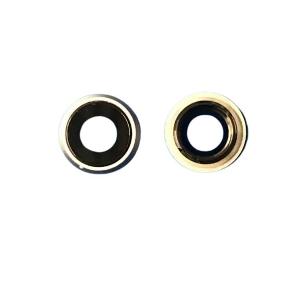 Lente Camara Iphone 8G 4.7 Se 2020 - Plateado con Marco