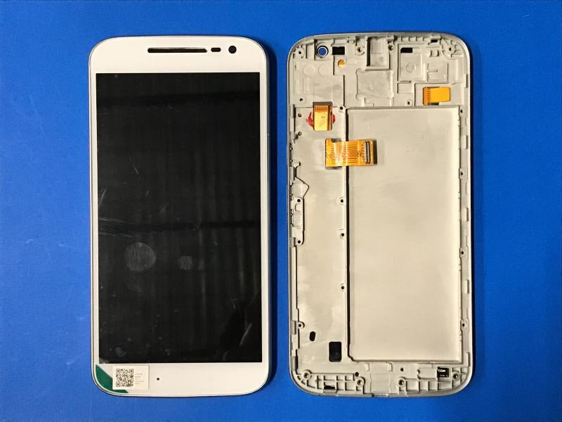 LCD Pantalla Motorola Moto G4 Completa - Blanca con Marco