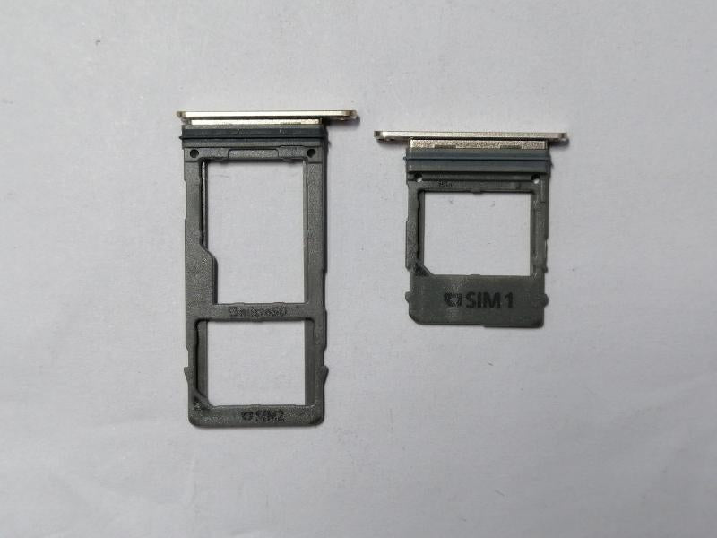 Juego Bandeja Dual Sim Micro Sd Samsung Galaxy A8 A530 A8 Plus A730 - Dorada