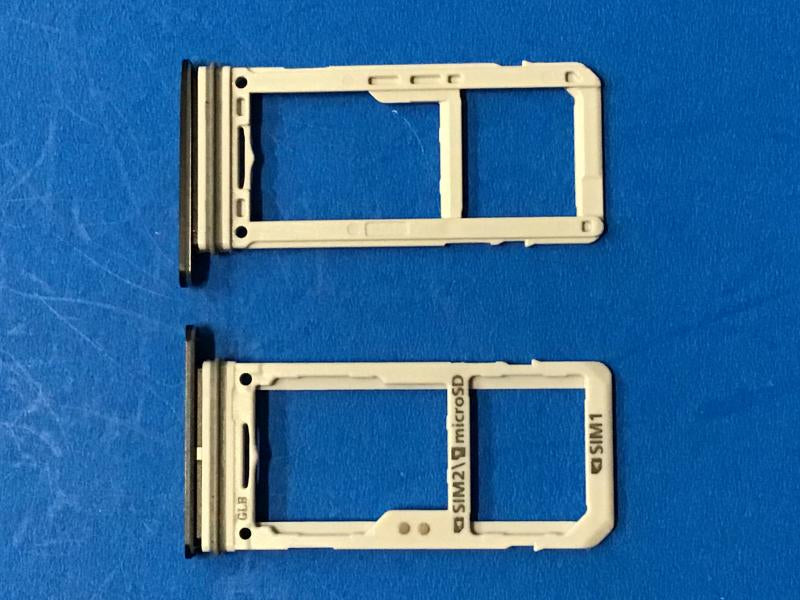 Juego Bandeja Dual Sim Micro Sd Samsung Galaxy S8 G950 S8 Plus G955 - Negra