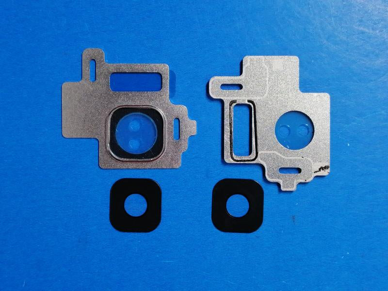 Lente Camara Samsung Galaxy S8 G950 - Plateada con Marco