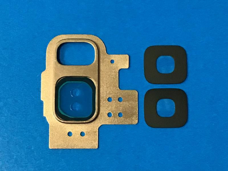 Lente Camara Samsung Galaxy S9 G960 - Dorado con Marco