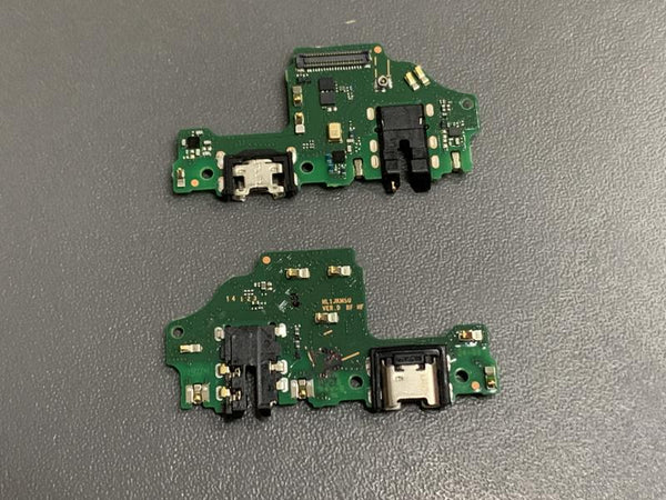 Flex Rack de Carga Jack Audio Microfono Huawei Y9 2019 Honor 9 Plus - Conector Ancho