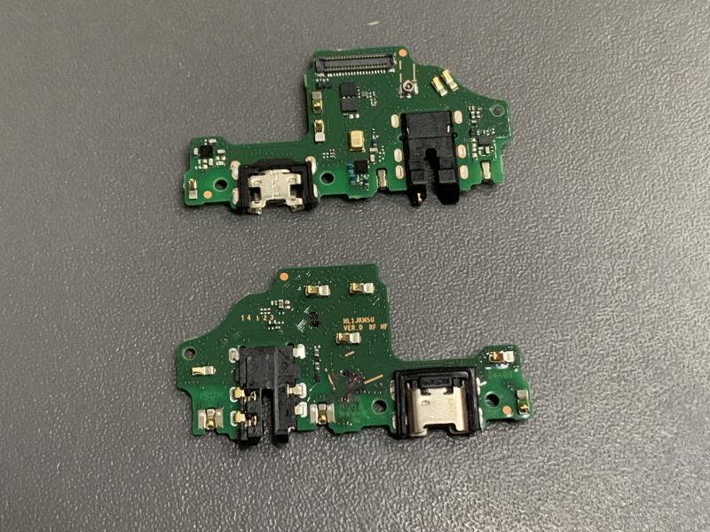 Flex Rack de Carga Jack Audio Microfono Huawei Y9 2019 Honor 9 Plus - Conector Ancho