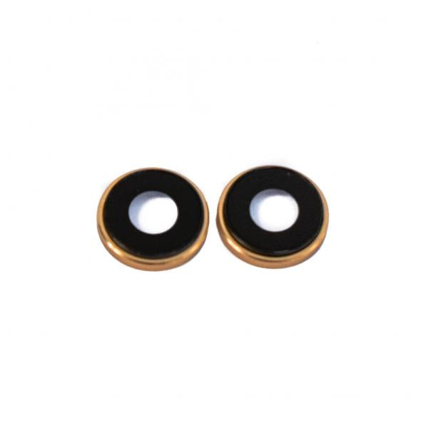 Lente Camara Iphone Xr - Amarillo con Marco