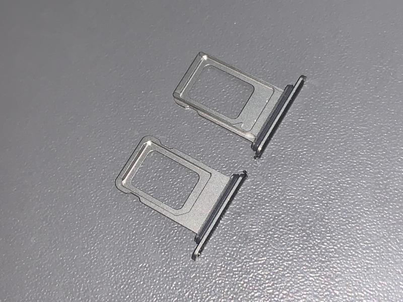 Bandeja Dual Sim Iphone Xs MAX - Plateada