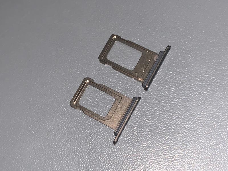 Bandeja Dual Sim Iphone Xs MAX - Dorada