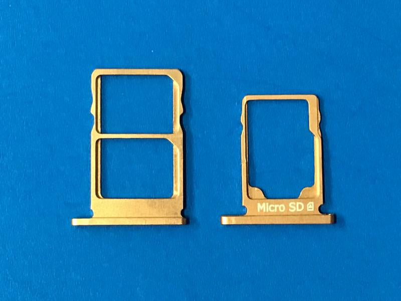 Bandeja Sim Micro Sd Nokia 5.1 - Naranja Metal