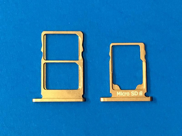 Bandeja Sim Micro Sd Nokia 5.1 - Naranja Metal
