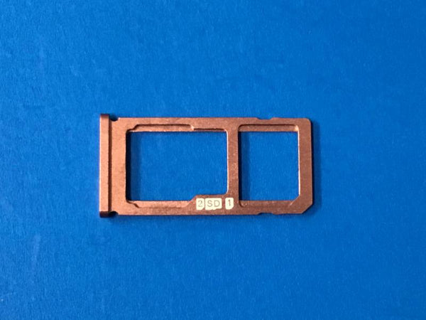 Bandeja Sim Micro Sd Nokia 8 - Rosada/naranja Metal