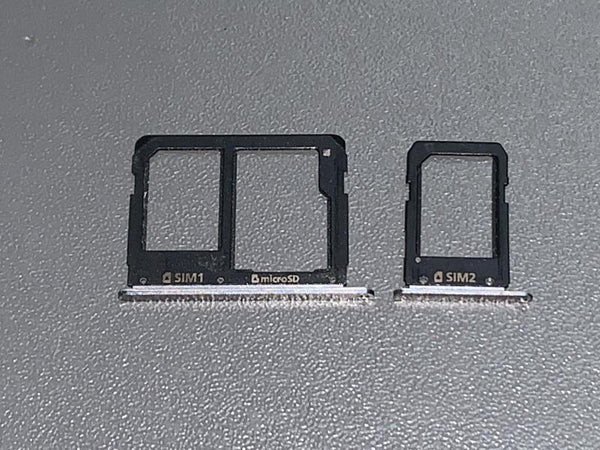 Juego Bandeja Dual Sim Micro Sd Samsung Galaxy A9 A900 - Plateada