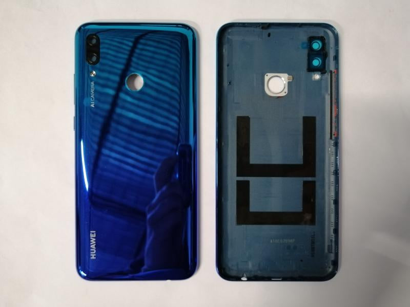 Tapa Huawei P Smart 2019 - CELESTE-AZUL con Marco