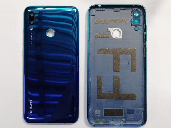 Tapa Huawei Y7 2019 - CELESTE-AZUL con Marco