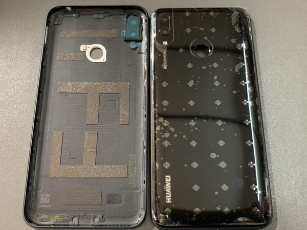 Tapa Huawei Y7 2019 - Negra con Marco