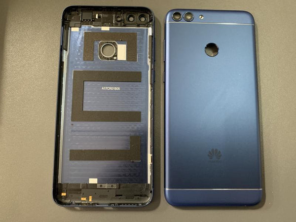 Tapa Huawei P Smart 2018 - Azul con Marco