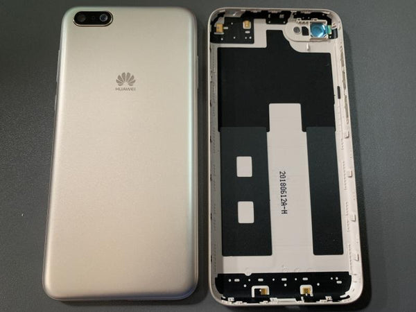 Tapa Huawei Y5 Prime 2018 - Dorado con Marco