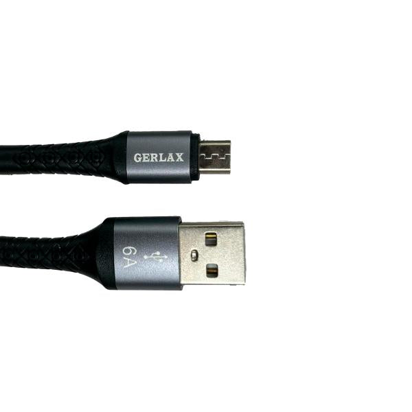 Cargador Cubo Carro GC-15 Gerlax - Gris Micro B