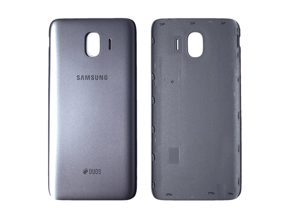 Tapa Samsung Galaxy J4 2018 J400 - Plateada Sin Marco