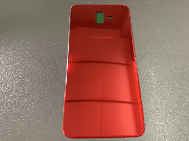 Tapa Samsung Galaxy J6 + Plus J610 - Roja Sin Marco