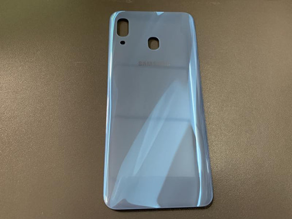 Tapa Samsung Galaxy A30 A305 Original - Azul Sin Marco