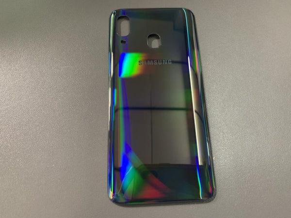 Tapa Samsung Galaxy A20 A205 - Negra Sin Marco