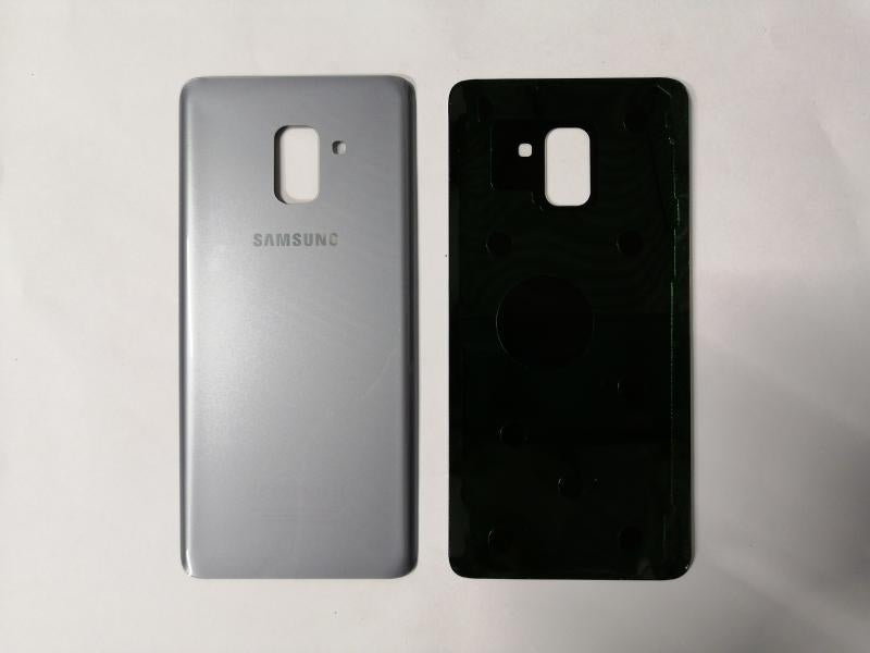 Tapa Samsung Galaxy A8 + Plus 2018 A730 - Plateada Sin Marco