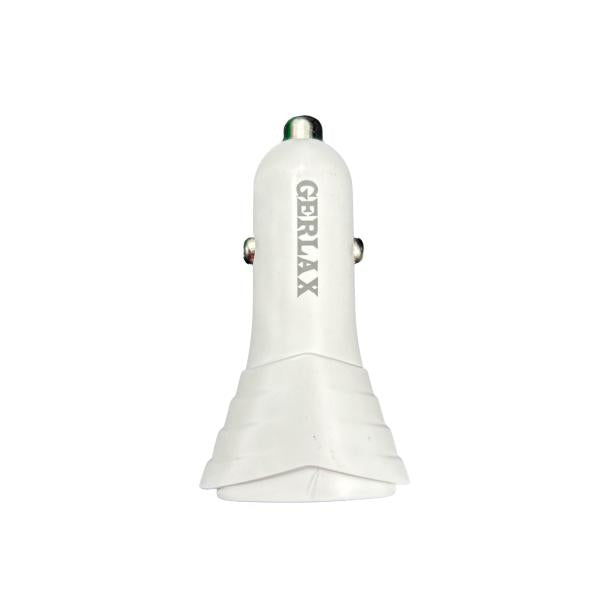 Cargador Cubo Carro GC-09 Gerlax - Blanco Tipo C