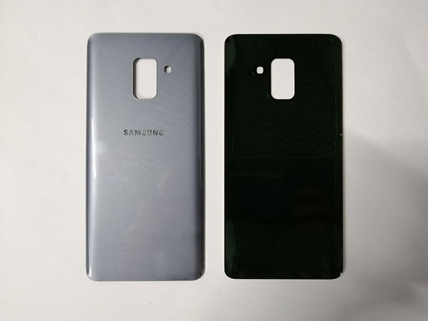Tapa Samsung Galaxy A8 2018 A530 - Plateada Sin Marco