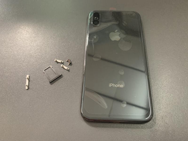 Caratula Iphone Xr - Negra con Marco