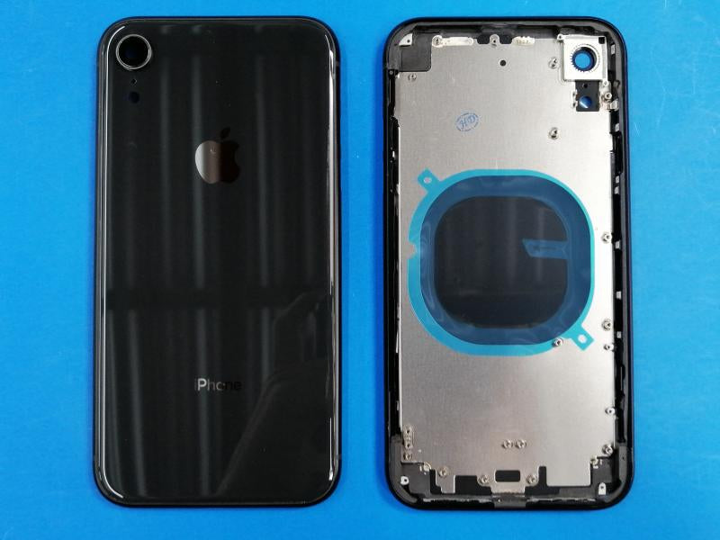 Caratula Iphone Xr - Negra con Marco