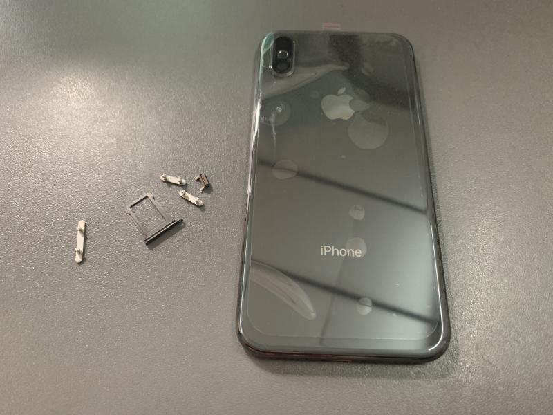 Caratula Iphone X - Blanca con Marco