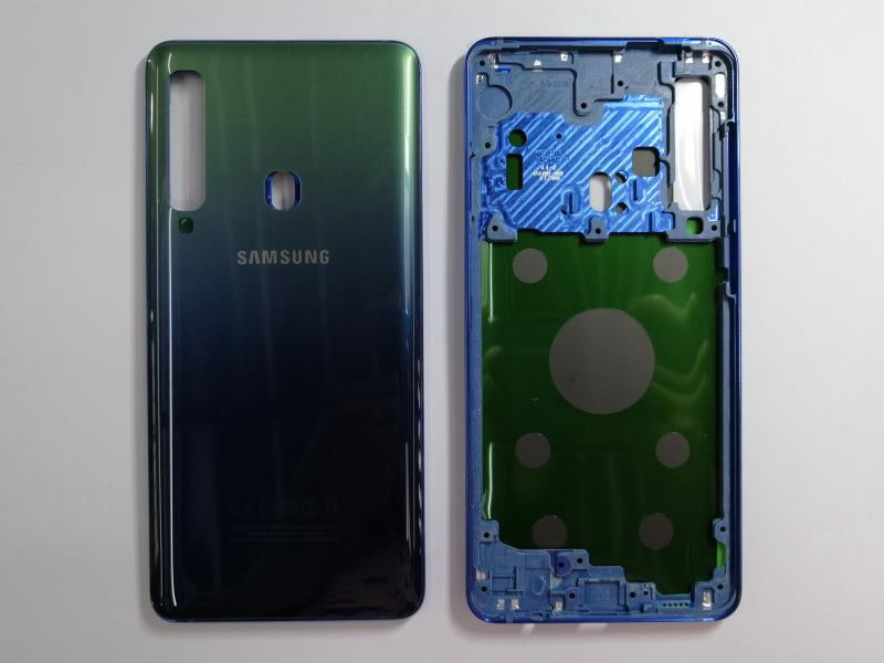 Tapa Samsung Galaxy A9 2018 A920 - Azul con Marco