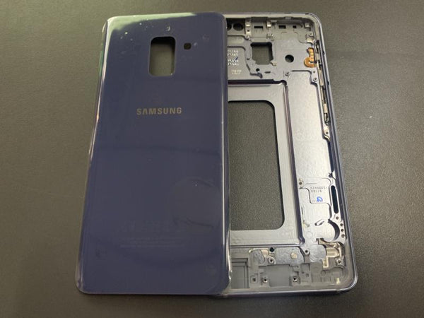 Tapa Samsung Galaxy A8 2018 A530 - Negra con Marco