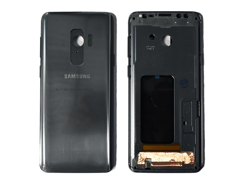 Tapa Samsung Galaxy S9 + Plus G965 Original - Plateada con Marco