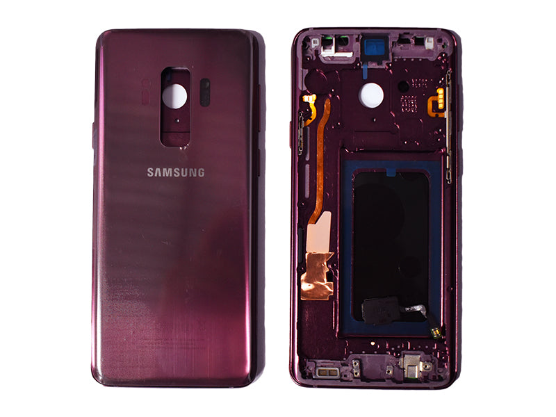 Tapa Samsung Galaxy S9 + Plus G965 Original - Morada con Marco