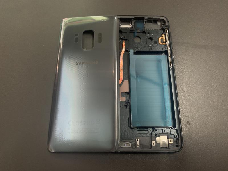 Tapa Samsung Galaxy S9 G960 - Negra con Marco