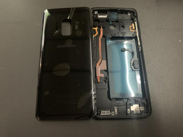 Tapa Samsung Galaxy S9 G960 - Plateada con Marco