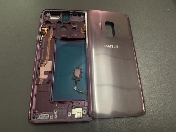 Tapa Samsung Galaxy S9 G960 - Plateada con Marco