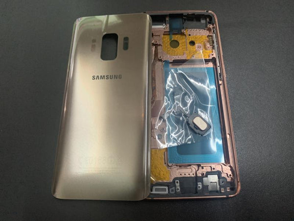 Tapa Samsung Galaxy S9 G960 - Plateada con Marco