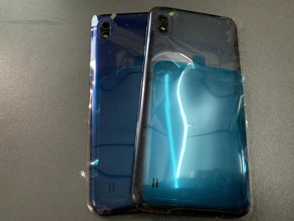 Tapa Samsung Galaxy A10 A105 - Azul con Marco