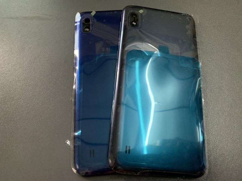 Tapa Samsung Galaxy A10 A105 - Azul con Marco