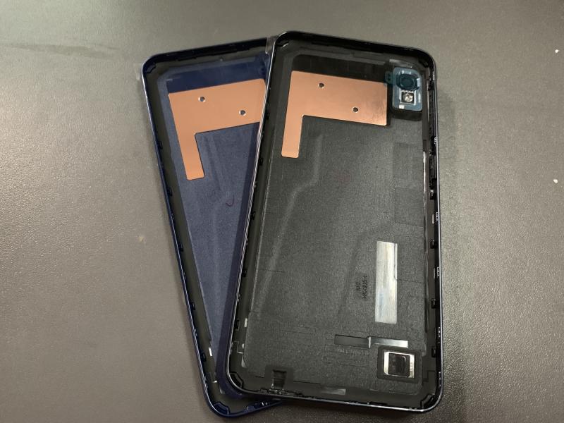 Tapa Samsung Galaxy A10 A105 - Azul con Marco