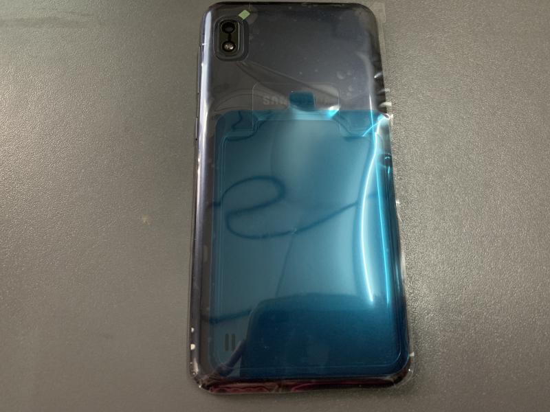 Tapa Samsung Galaxy A10 A105 - Azul con Marco
