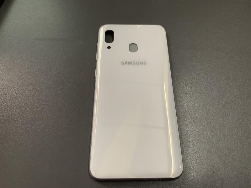 Tapa Samsung Galaxy A30 A305 - Negra con Marco